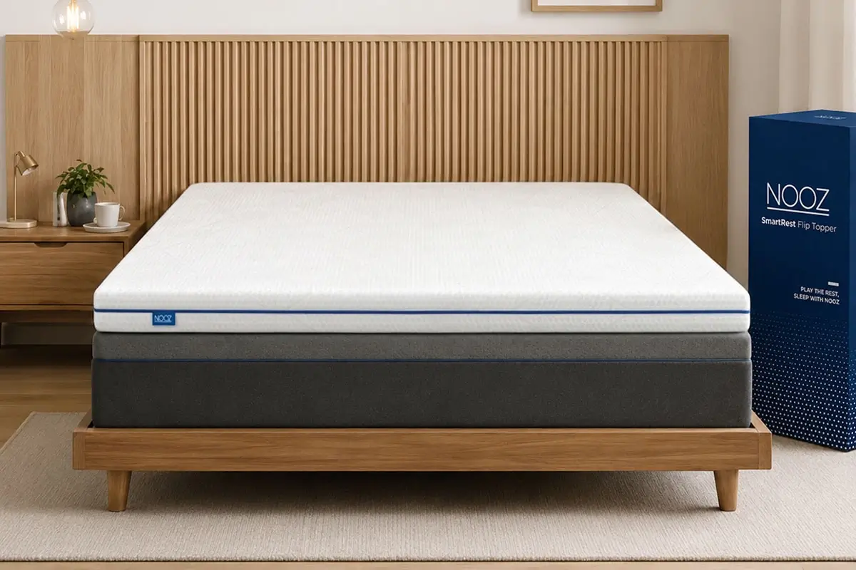 Nooz SmartRest Flip Topper 翻轉床墊