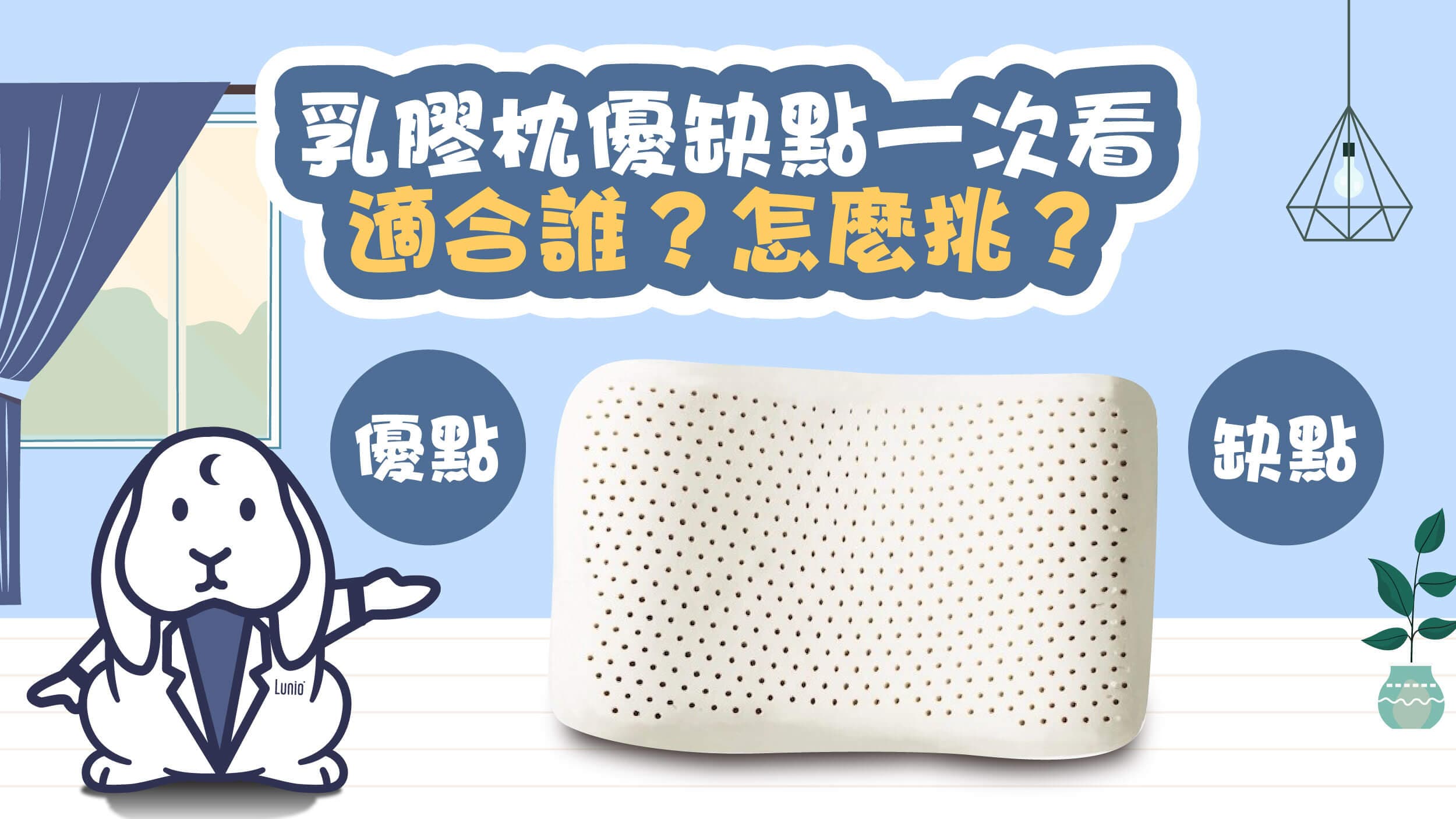 乳膠枕的優缺點？適合誰？怎麼挑？PTT網友心得分享