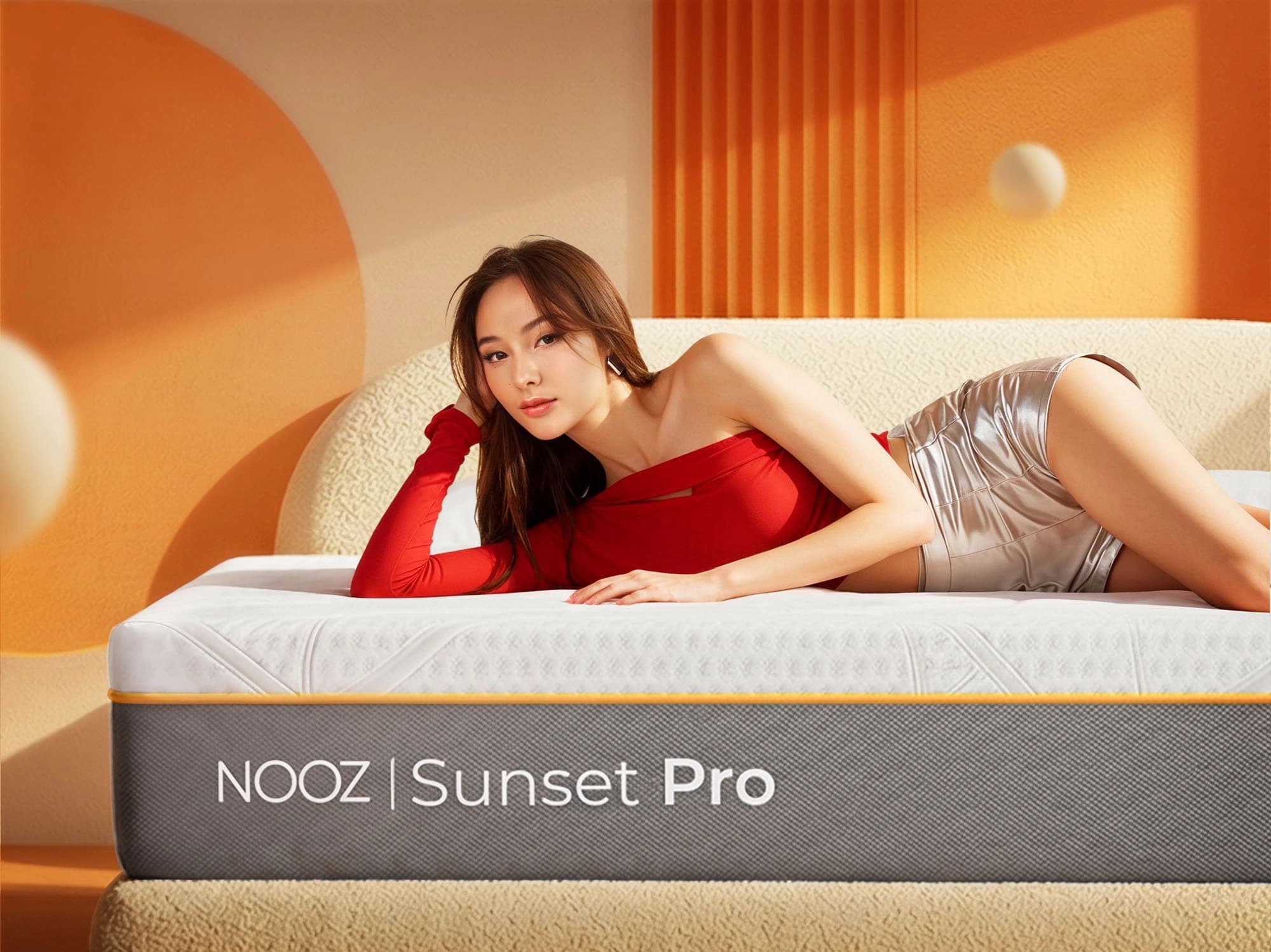 NOOZ Sunset Pro乳膠活性碳床墊 6