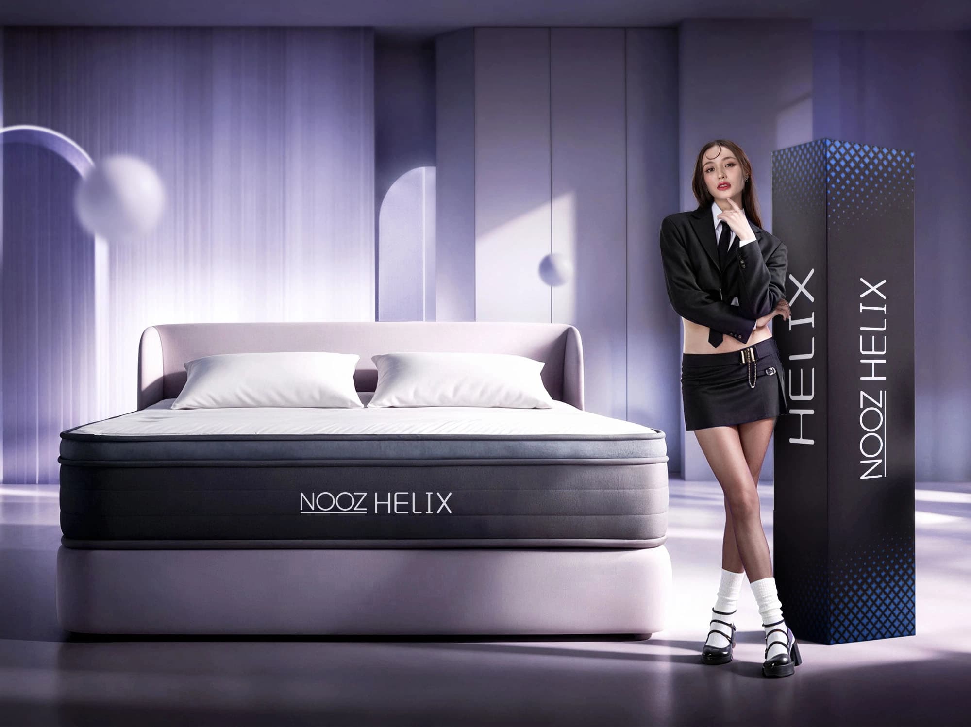 NOOZ Helix 乳膠獨立筒床墊 6