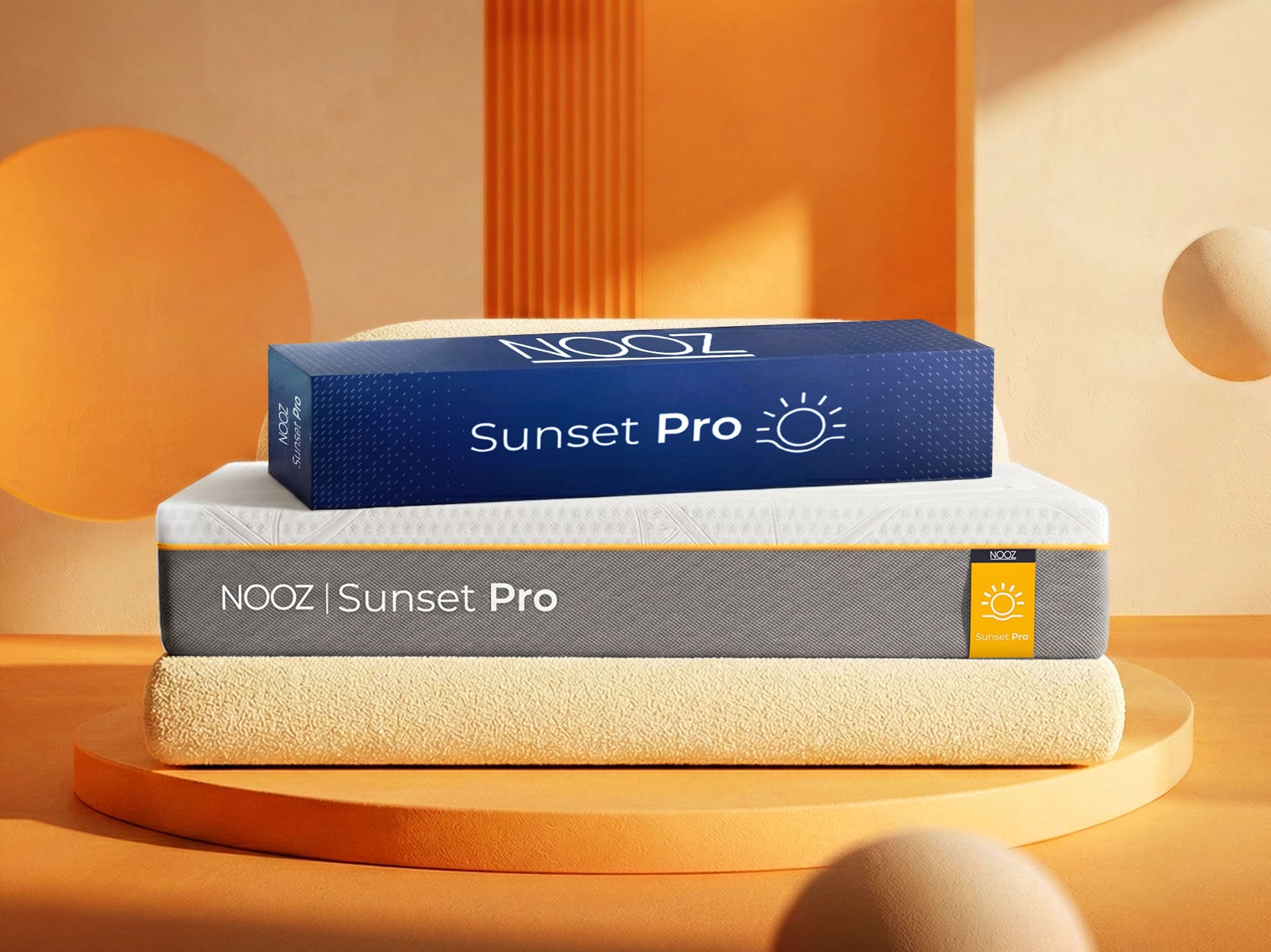 NOOZ Sunset Pro乳膠活性碳床墊 7