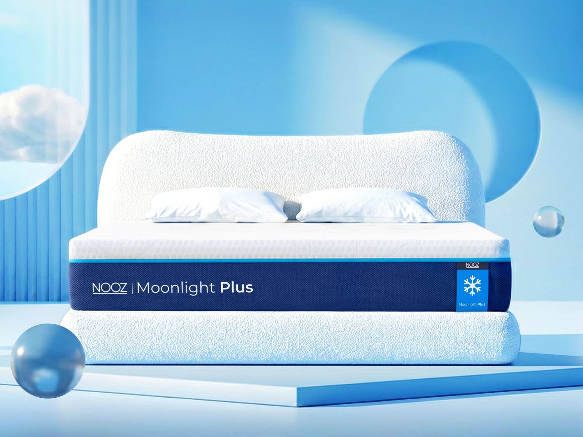NOOZ Moonlight Plus冷凝記憶床墊