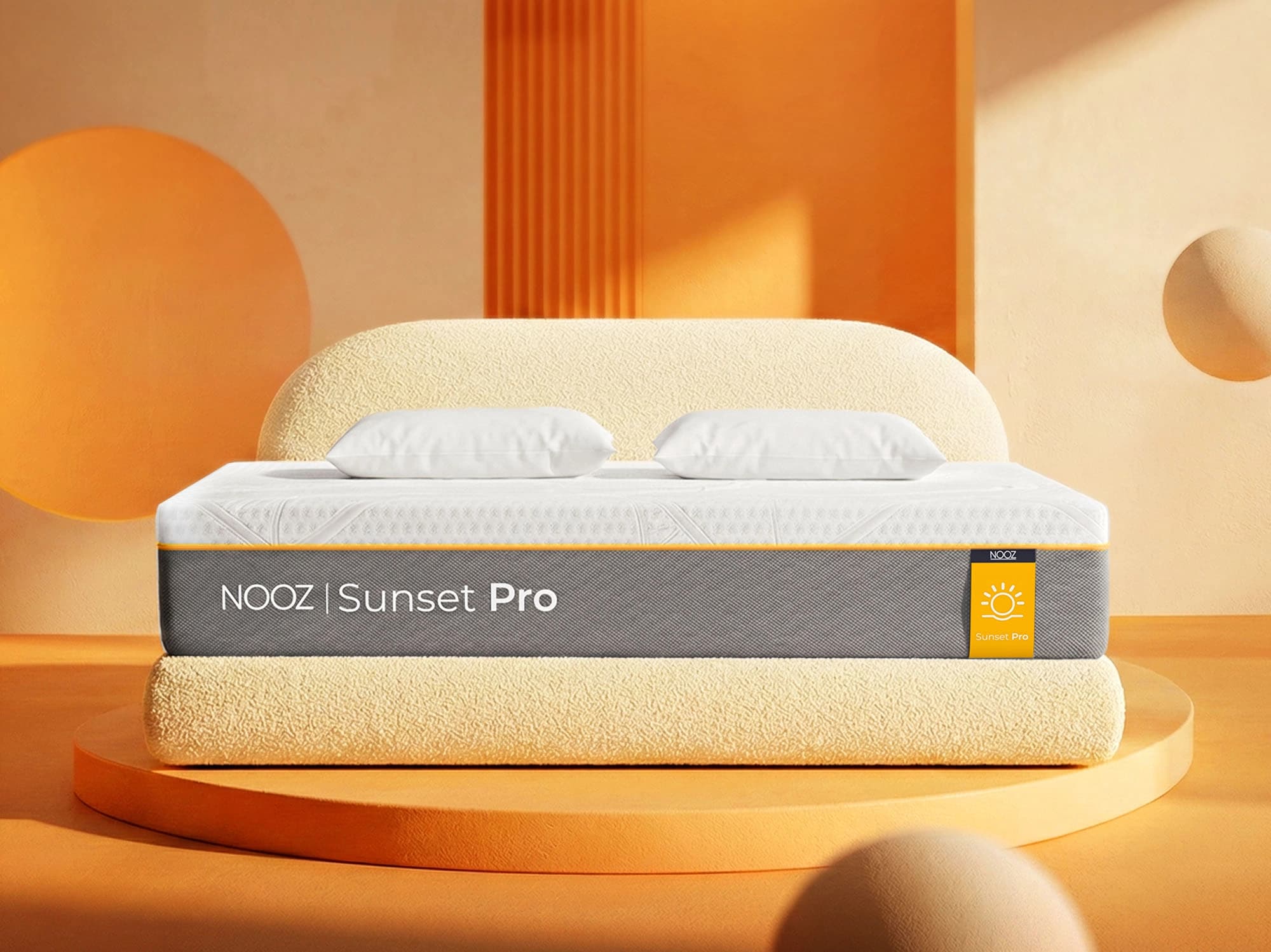 NOOZ Sunset Pro乳膠活性碳床墊